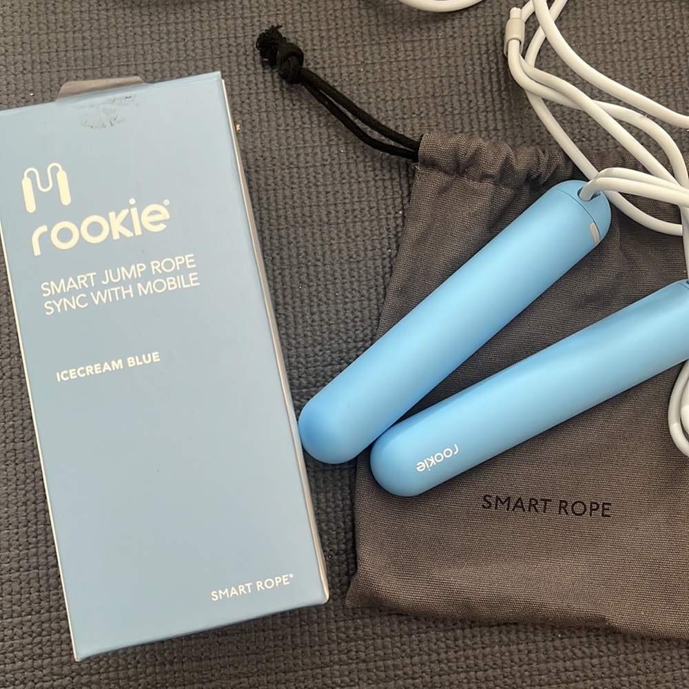 TANGRAM Smart Jump Rope Rookie (Ice cream Blue) - Picture 4 of 6